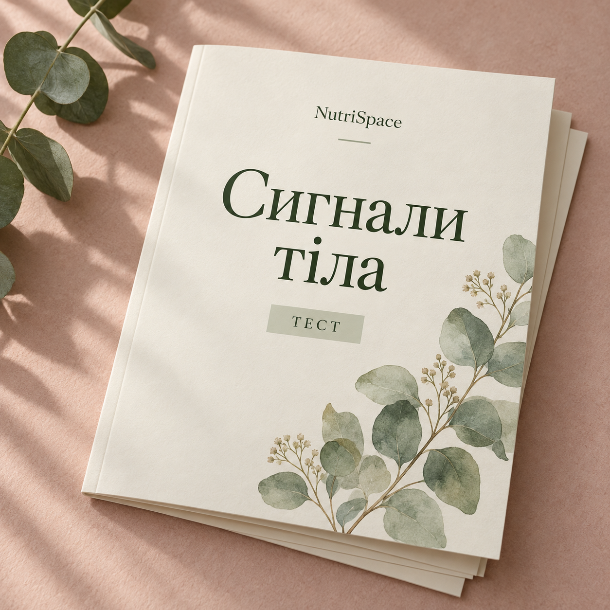 Тест NutriSpace Сигнали тіла
